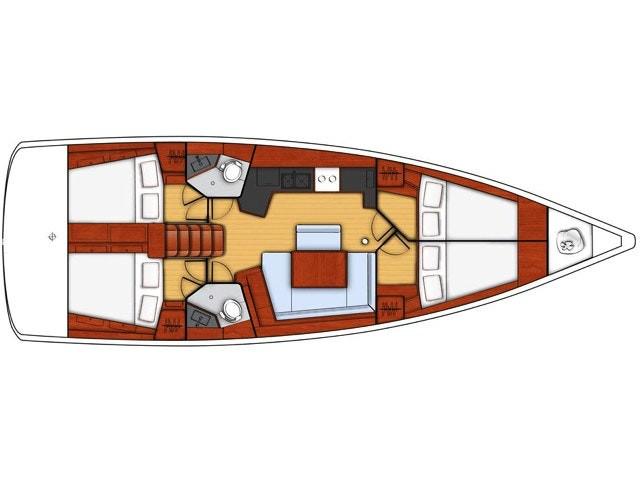 Book yachts online - sailboat - Oceanis 45 - Pà - rent