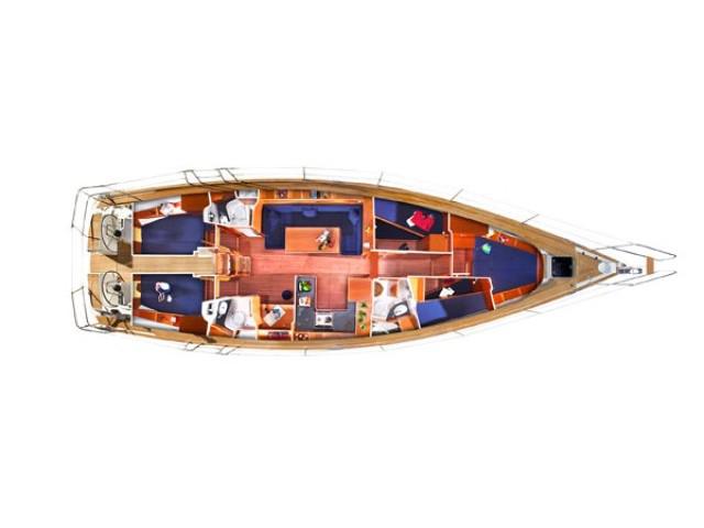 Book yachts online - sailboat - Bavaria 51 Cruiser - Ida - rent