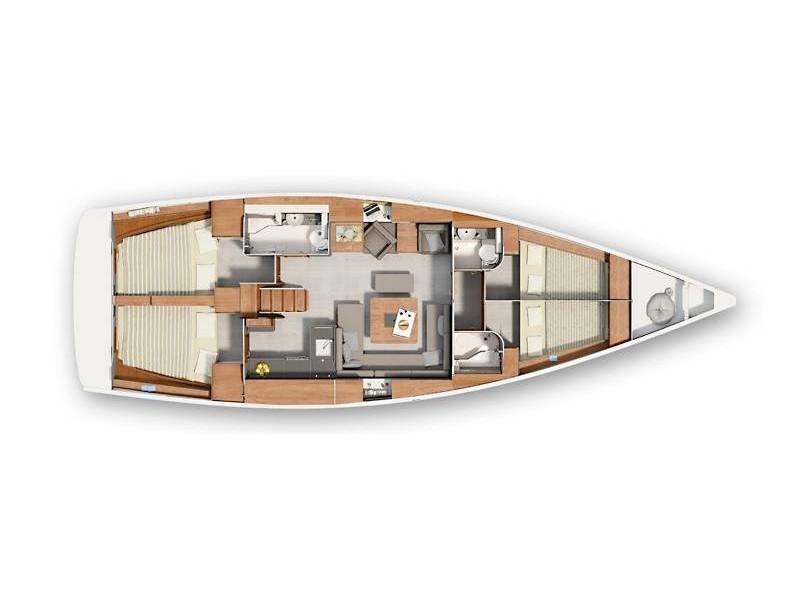 Book yachts online - sailboat - Hanse 455 - My Portofino - rent