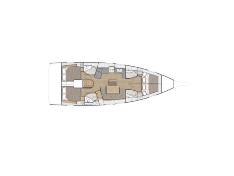 Book yachts online - sailboat - Oceanis 46.1 - Alice - rent