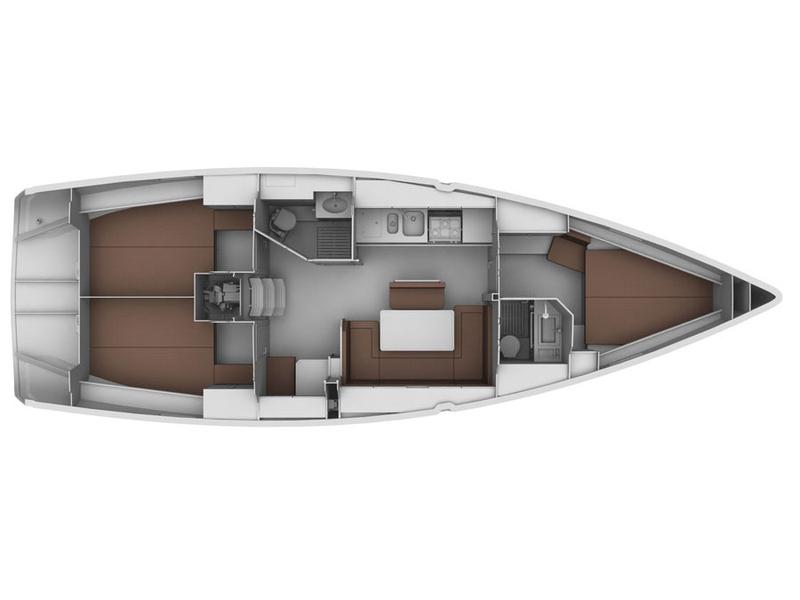 Book yachts online - sailboat - Bavaria 40 Cruiser - Vasiliki - rent