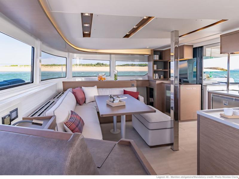 Book yachts online - catamaran - Lagoon 46 (2022) equipped with a/c (salon + cabins), generator, ice maker - SOFIA - rent