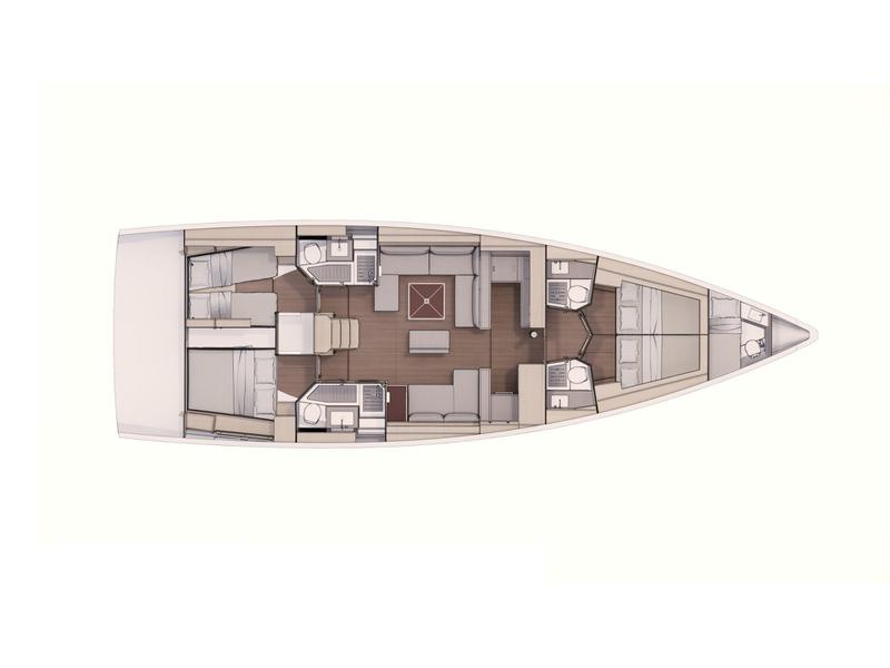 Book yachts online - sailboat - Dufour 530 (4 +1 CAB) - Sofia - rent