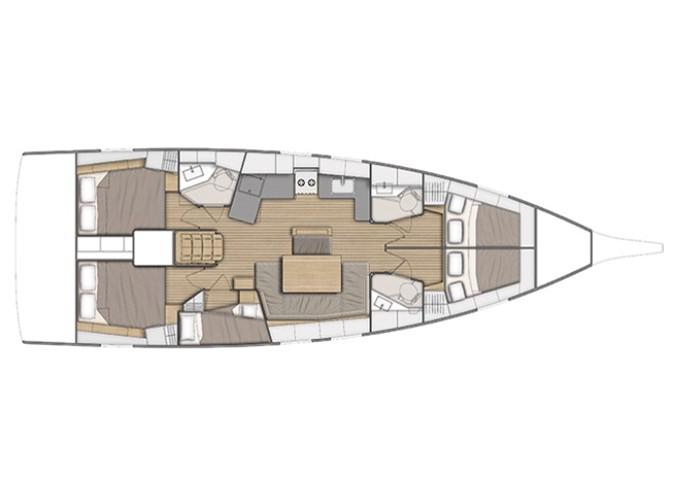 Book yachts online - sailboat - Oceanis 46.1 - Buddy      -     Electric Heads  - rent