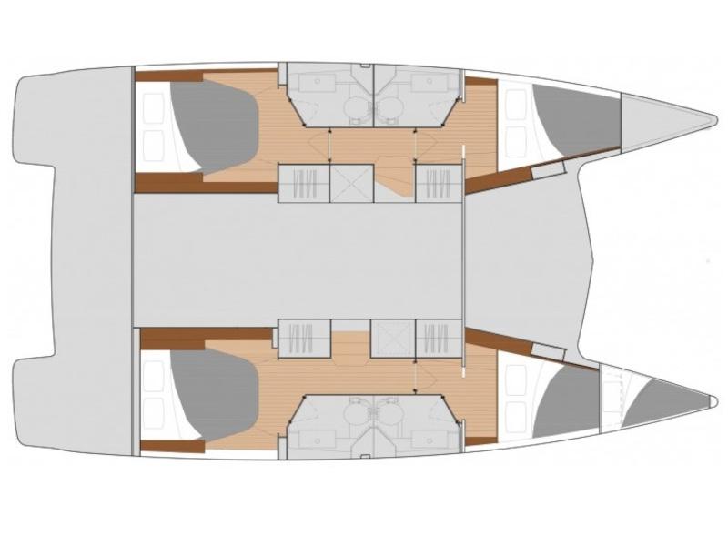 Book yachts online - catamaran - Isla 40 - Blue Orion - rent