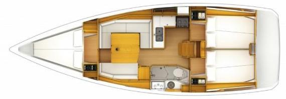 Book yachts online - sailboat - Sun Odyssey 379 - Erin - rent