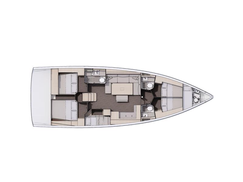 Book yachts online - sailboat - Dufour 470 - Dalya - rent