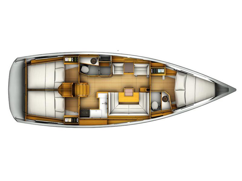 Book yachts online - sailboat - Sun Odyssey 409 - SUN ODYSSEY 409 (2012) - CRF - rent
