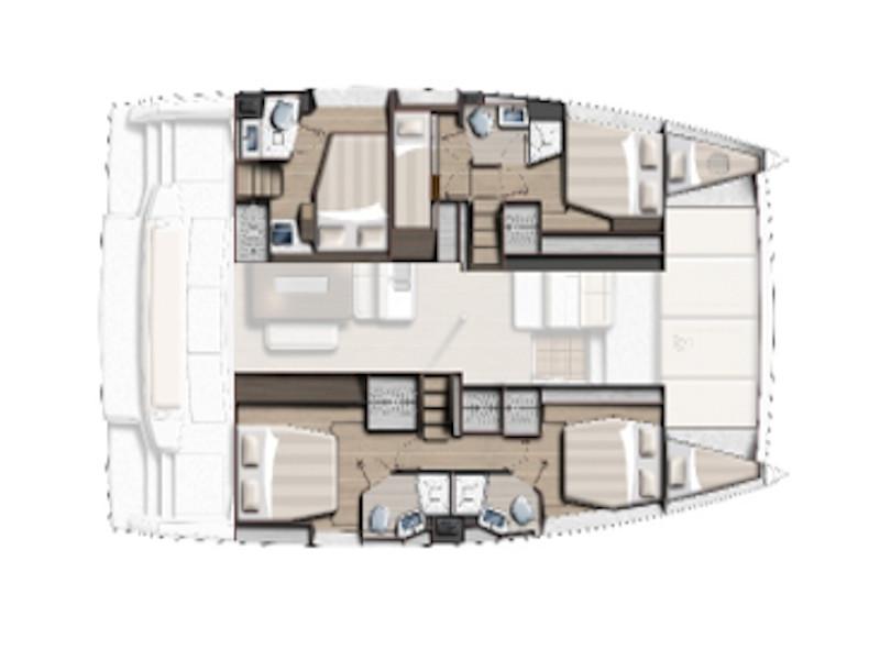 Book yachts online - catamaran - Bali 4.6 - Ecstasis - rent