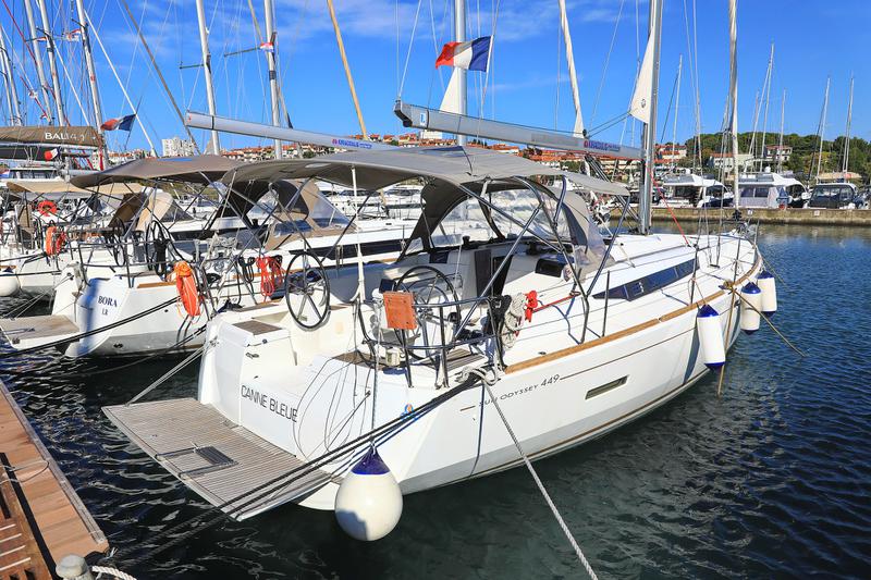 Book yachts online - sailboat - Sun Odyssey 449 - Canne Bleue - rent