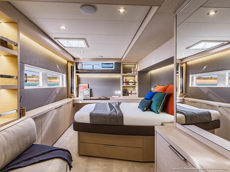 Book yachts online - catamaran - Lagoon 55 (2022) luxury owner version - PRINCESS S - rent