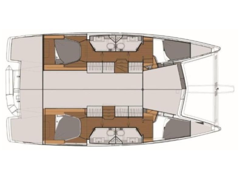 Book yachts online - catamaran - Astréa 42 - Reina - rent