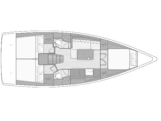 Book yachts online - sailboat - Oceanis 38.1 - Dollie - rent