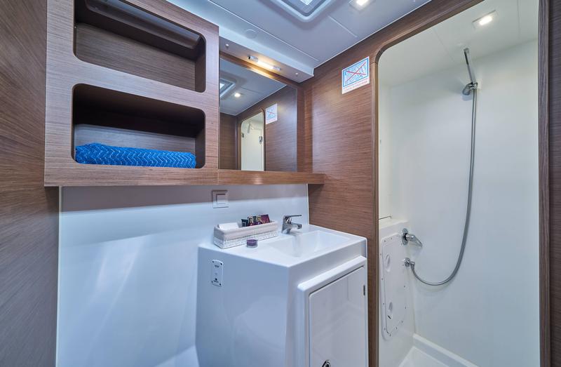 Book yachts online - catamaran - Lagoon 42 - AURA Luxury Crewed [AC saloon+cabins, Icemaker, Sea Scooter, Dinghy 20 HP] - rent