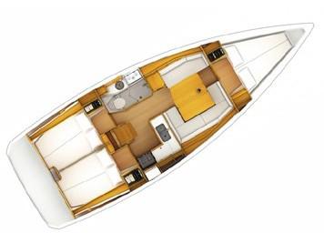 Book yachts online - sailboat - Sun Odyssey 379 - KOS 379 - rent