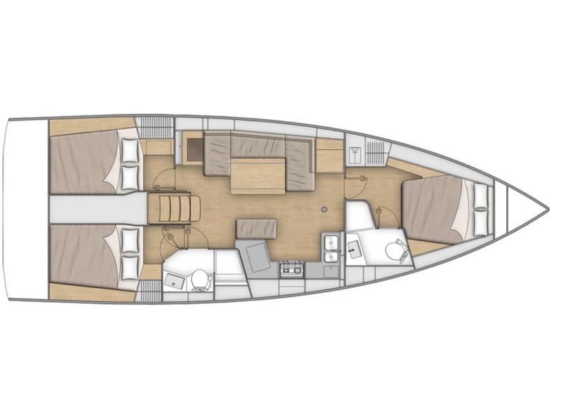 Book yachts online - sailboat - Oceanis 40.1 - Fearless D - rent