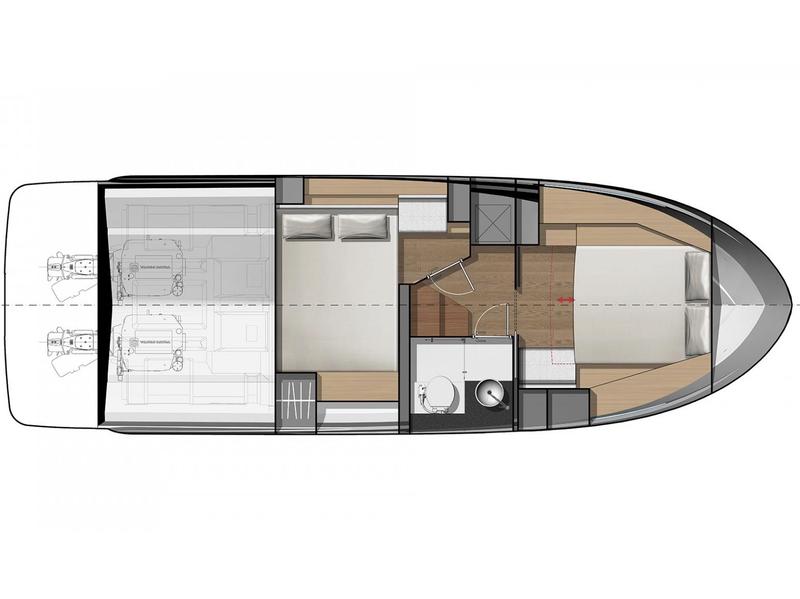 Book yachts online - motorboat - Jeanneau NC 33 - Sunny M - rent