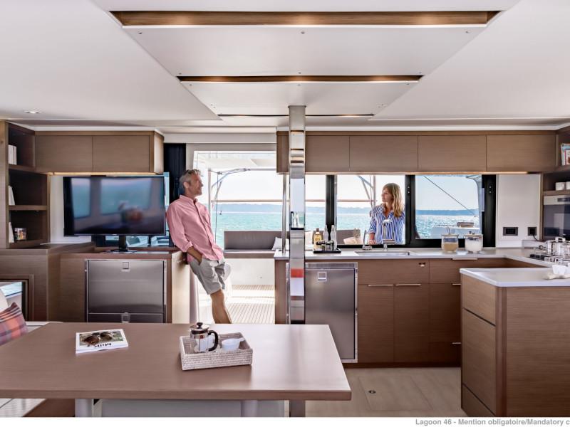 Book yachts online - catamaran - Lagoon 46 - AQUA VITAE (generator, air condition, watermaker) *Skippered only* - rent