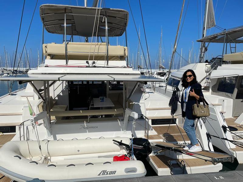 Book yachts online - catamaran - Nautitech 46 Fly - Elettra - rent