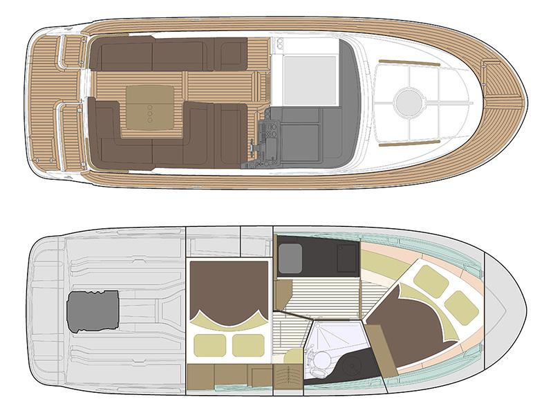 Book yachts online - motorboat - Marex 310 Sun Cruiser - 7 Happy Days - NEW 2022! - rent