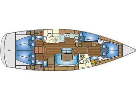 Book yachts online - sailboat - Bavaria 46 Cruiser - Million - rent