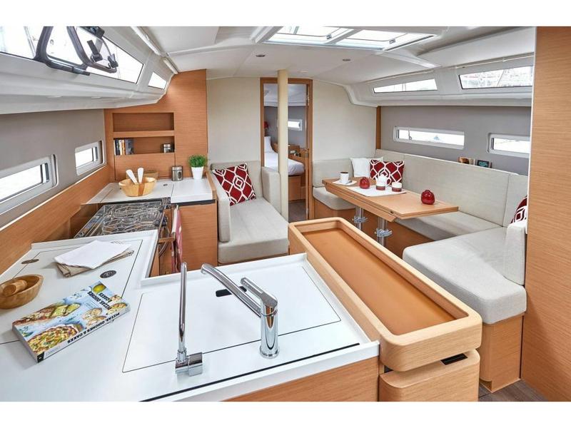 Book yachts online - sailboat - Sun Odyssey 410 - NEW SO410 SKI - rent