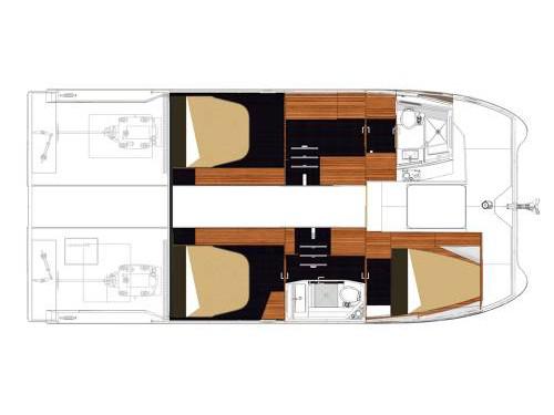 Book yachts online - powercatamaran - MY37 - no name - rent