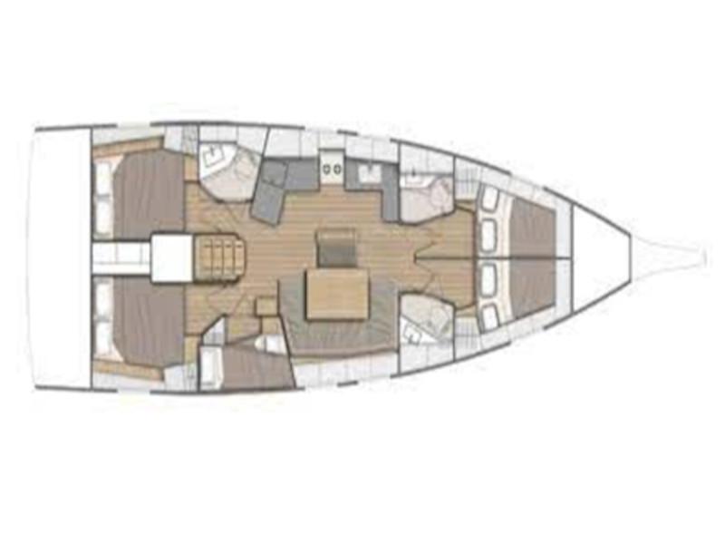 Book yachts online - sailboat - Oceanis 46.1 - EVI - rent