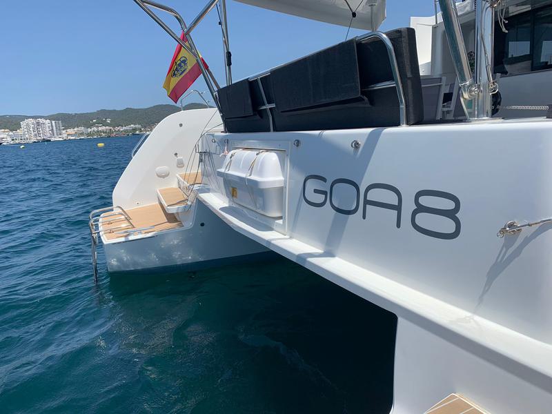 Book yachts online - catamaran - Lagoon 46 - GOA 8 - rent