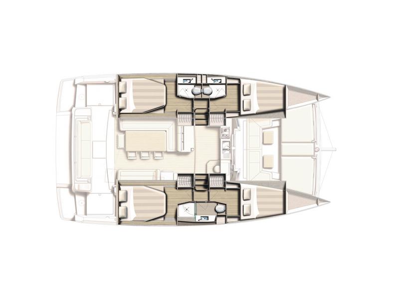 Book yachts online - catamaran - Bali 4.1 - ELETTRA - rent