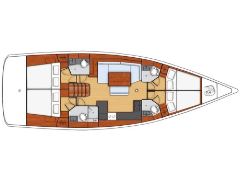 Book yachts online - sailboat - Oceanis 48 - Spritz - rent