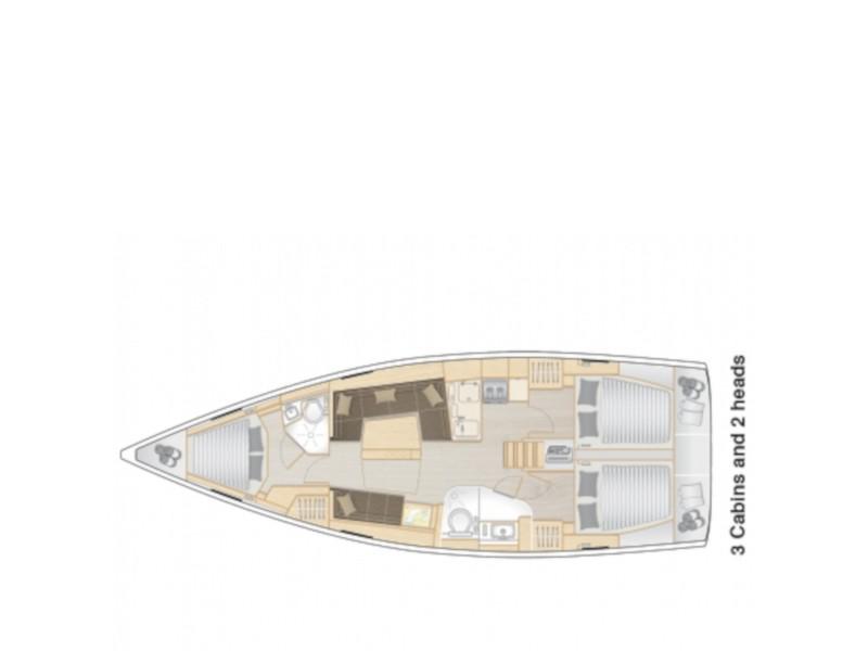 Book yachts online - sailboat - Hanse 418 - Nashira - rent