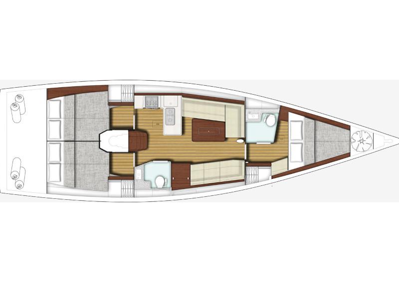Book yachts online - sailboat - X-Yachts Xp44 - Antelope  - rent