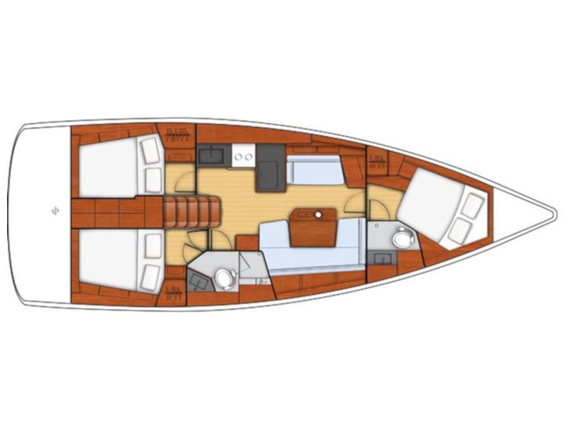Book yachts online - sailboat - Oceanis 41.1 - Alma - rent