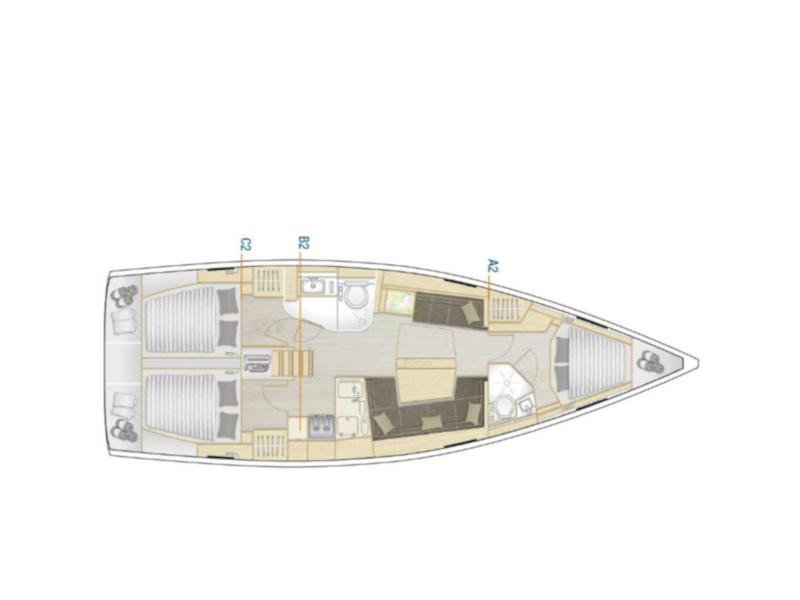 Book yachts online - sailboat - Hanse 418 - Joker - rent