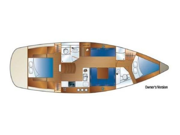 Book yachts online - sailboat - Hunter 40 - Pegasus - rent