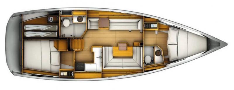 Book yachts online - sailboat - Sun Odyssey 419 - Siena Sun - rent