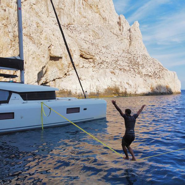Book yachts online - catamaran - Lagoon 42 - Aktaia - rent
