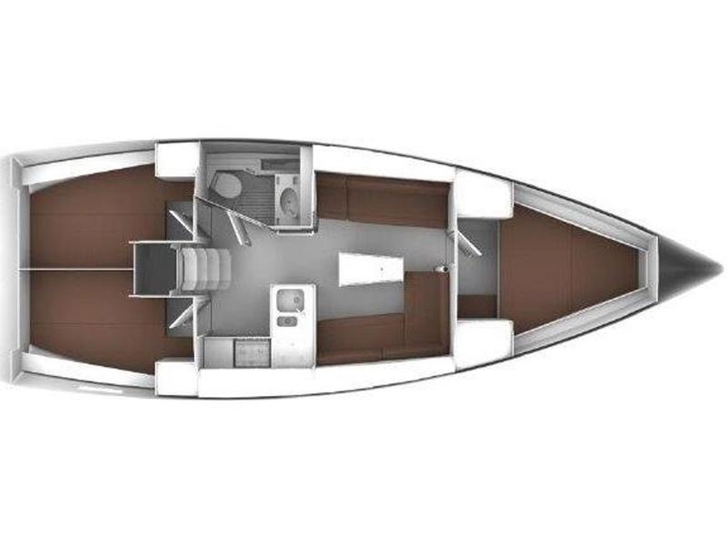 Book yachts online - sailboat - Bavaria Cruiser 37 - Almira - rent