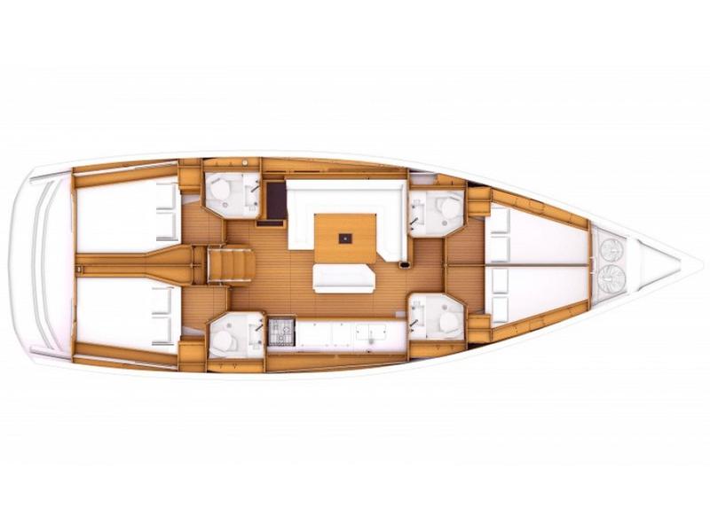 Book yachts online - sailboat - Sun Odyssey 479 - JACK - rent