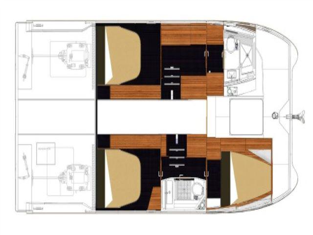 Book yachts online - powercatamaran - MY 37 - Fortunata - rent