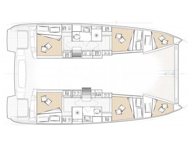 Book yachts online - catamaran - Excess 11 - Zèfiro - rent