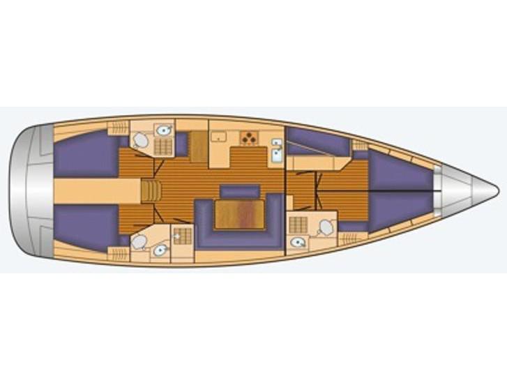Book yachts online - sailboat - Bavaria Cruiser 50 - Ouranos (Sails 2019) - rent