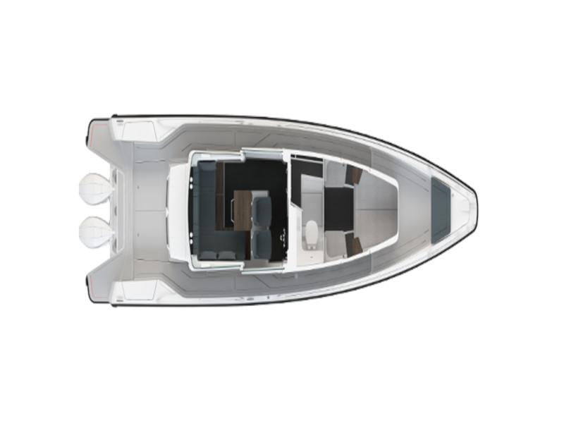 Book yachts online - motorboat - Axopar 37 XC Cross Cabin - KOSI - rent