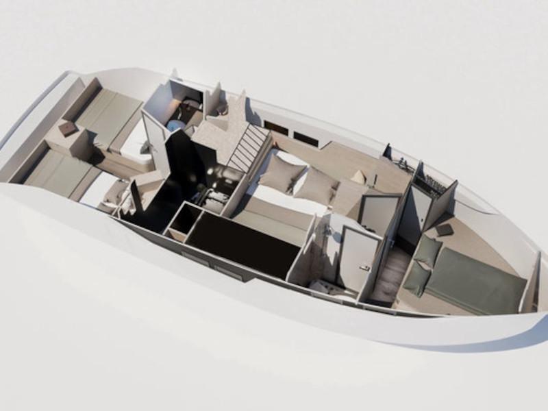 Book yachts online - motorboat - Nikhen Aquasun 34 - Aqua Sun - rent