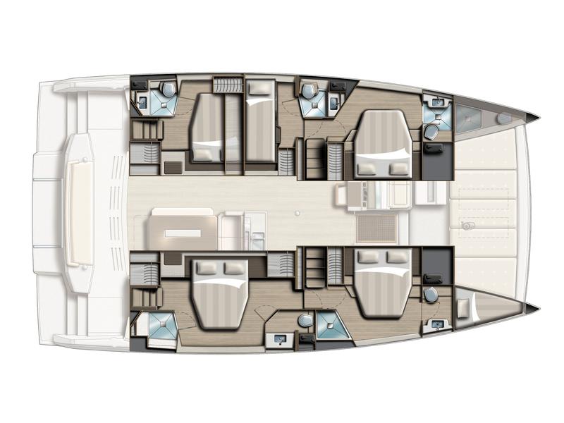 Book yachts online - catamaran - Bali 4.8 Agatirno - Agatirno - rent