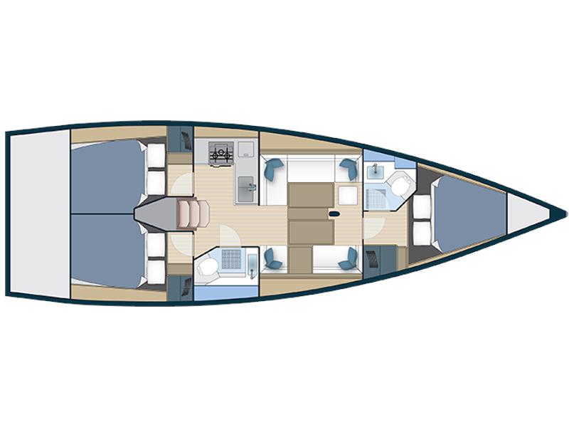 Book yachts online - sailboat - More 40 - Small More - rent