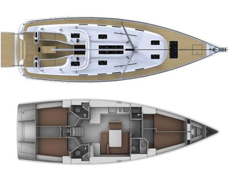 Book yachts online - sailboat - Bavaria 45 Cruiser - Nireas - rent