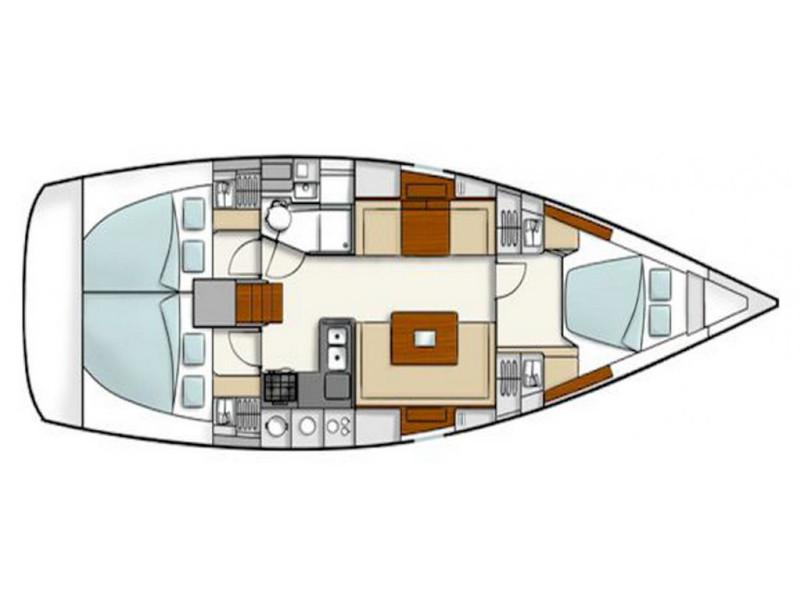 Book yachts online - sailboat - Hanse 400 - Sensei - rent