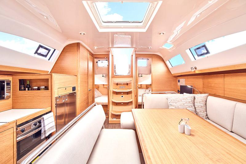 Book yachts online - sailboat - Elan Impression 45.1 OW - MOONLIGHT OW - AC and generator - rent